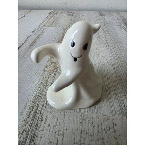 Ceramic‎ vintage ghost Halloween decor shabby chic white